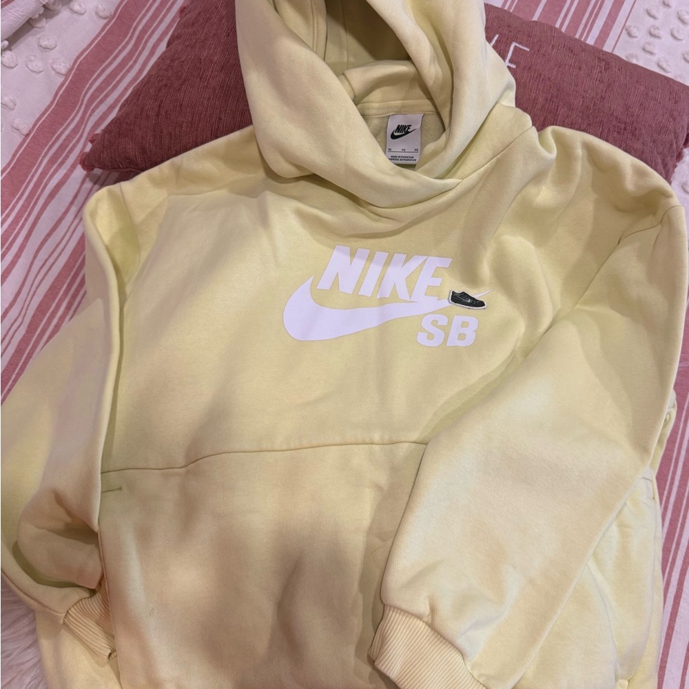 Nike  Hoodie with Logo and Relaxed Fit